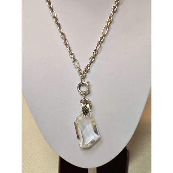 Dorgelo Sterling Chunky Long Necklace and Bracelet Fabulous - Picture 12 of 13